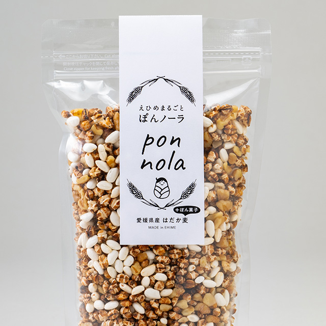 愛媛県産はだか麦のグラノーラ