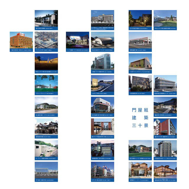 門屋組建設30景