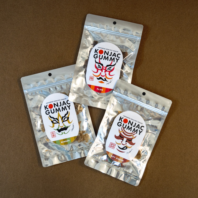 こんにゃくグミパッケージ